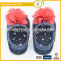 2015 завод TPR подошва детская девочка сандалии лето оксфорд ткань верхняя обувь перчатка